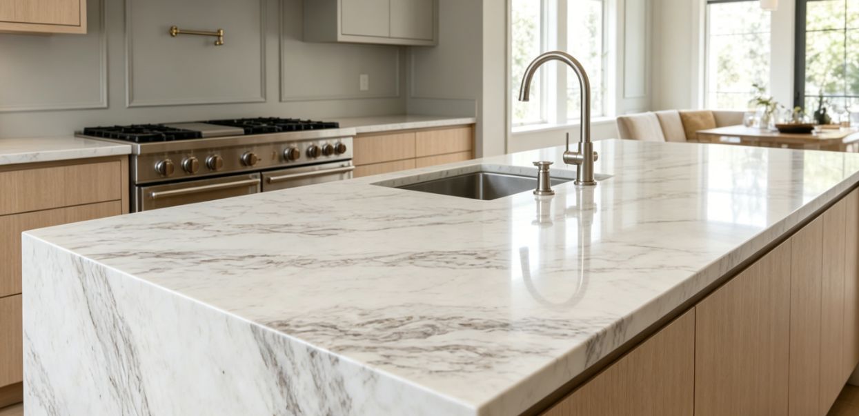 Quartz slab warehouse